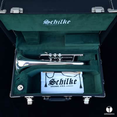 Custom Schilke Chicago XA1 English style cornet mouthpiece gamonbrass image 2