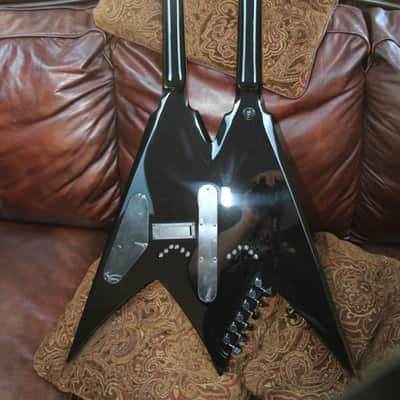 Dean VMNT - Dave Mustaine Doubleneck 6/12 Electric Guitar w OHSC - Black image 15