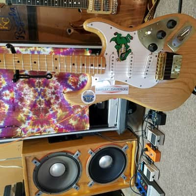 Jerry Garcia Gator (AWESOME!) Strat/ Natural Rusch Guitars image 5