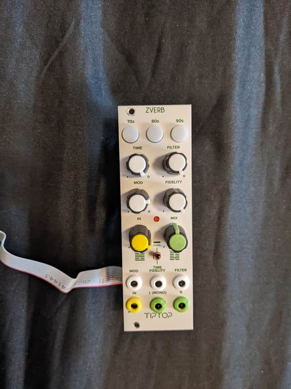 Tiptop Audio ZVERB 2019 - 2020 - Silver image 1