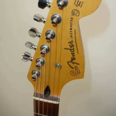 90's Fender JM-Champ Mini Jazzmaster Electric Guitar, Sunburst w/ Bag image 13