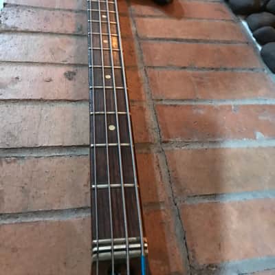 Framus Strato Deluxe 1960's Vintage German Electric Bass Guitar Schaller Pickups Original Case image 7