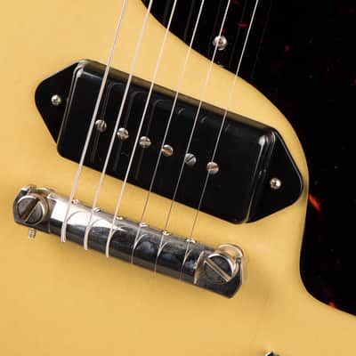Gibson Custom Shop 1958 Les Paul Junior Double-Cut Reissue VOS TV Yellow 7.3 #85582 image 15