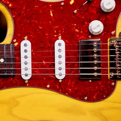 Suhr Classic S Custom Trans Butterscotch Rosewood Neck & Gold Package 85903 image 3