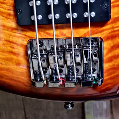 Ibanez SR400EQM-DEB Standard Soundgear Bass - Dragon Eye Burst image 8
