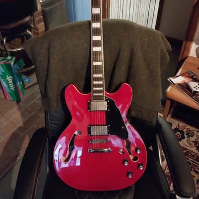 Grote Hollow body 2022ish - Gloss Red image 1