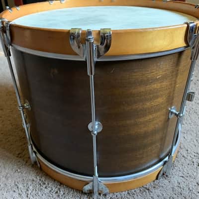 1950's Gretsch Marching Snare Drum w/ Case - 10X14 imagen 4