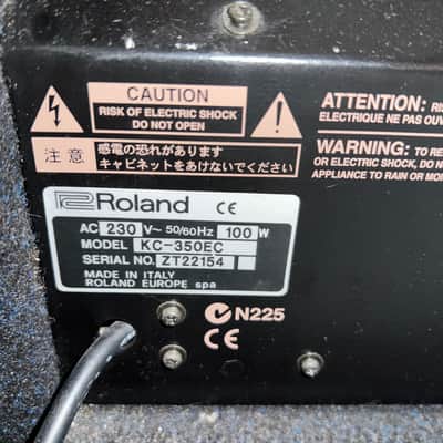 Roland KC-350 4-Channel 120-Watt 1x12" Keyboard Combo 2002 - Present - Black image 8