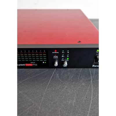 Focusrite Scarlett OctoPre - Audio Interface - Red - Excellent image 3