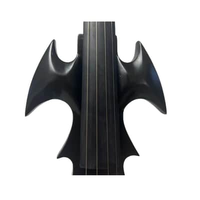 SONG Crazy-1 black 4/4 electric Violin, Solid Hard wood body, Hand made, Good sound, Free case bow cable image 4