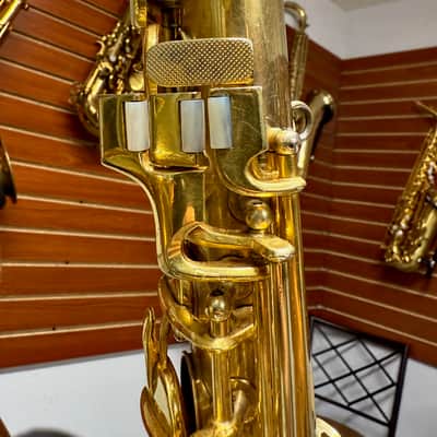Conn Gold Plated New Wonder II Chu 213xxx Alto Saxophone RARE PORTRAIT ENGRAVING image 11