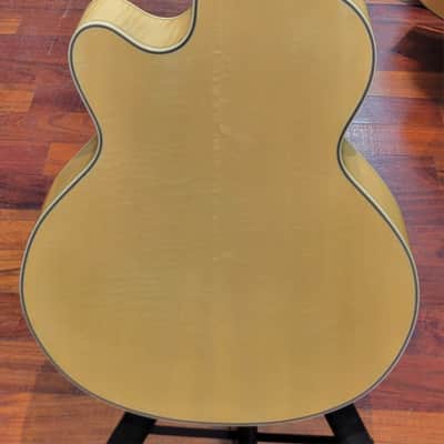Epiphone Emperor Joe Pass Hollow Body Electric with Hardshell case 1998 - Natural image 4