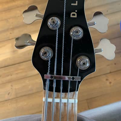 Dan Lakin Basses 5 string bass Inspired series  2021 Black image 2