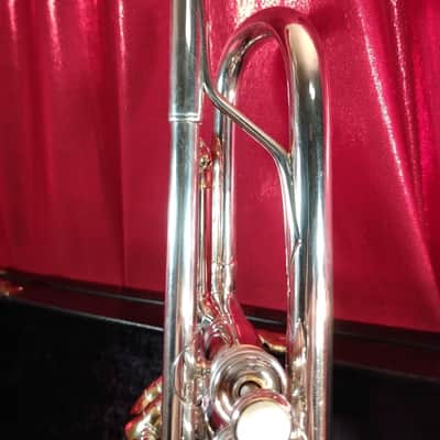 Besson MEHA .470" LARGE BORE 1972 - SILVER & GOLDPLATED image 18