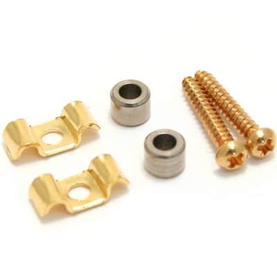 Fender USA Gold Original Vintage Stratocaster Telecaster String Guides 0018803049 image 3