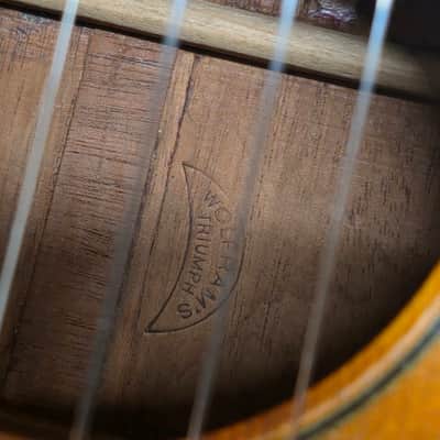 Wolfram The Triumph Metal Fret Board Slotted Headstock 12 Fret Parlor 1890s 1900s 1910s image 18