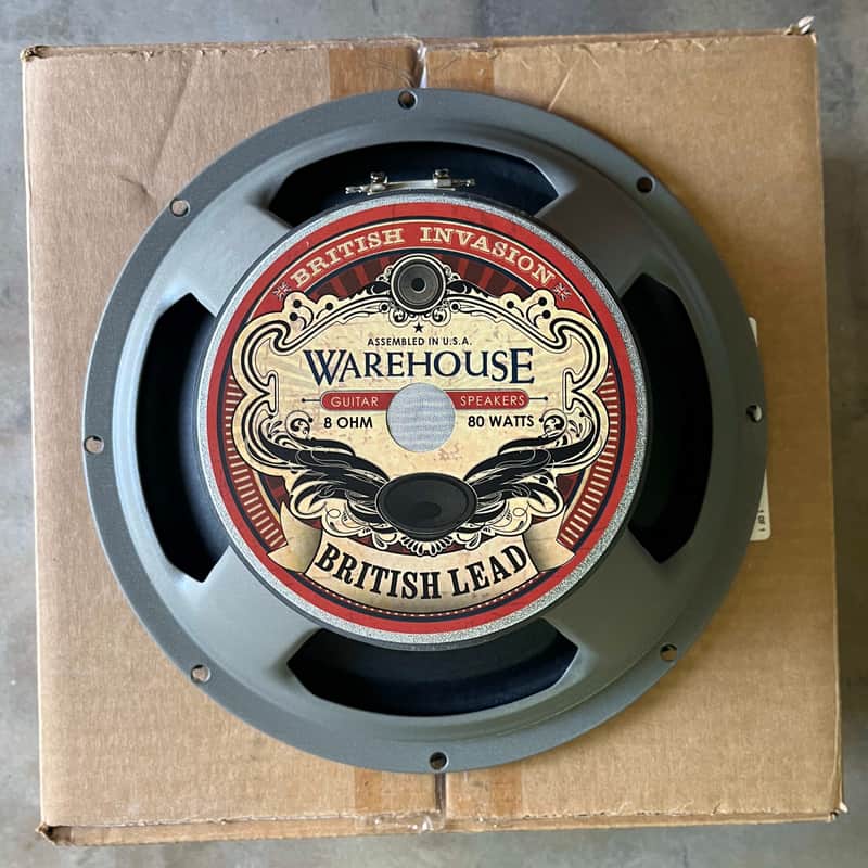 Warehouse Guitar Speakers British Lead 8ohms 12" 80watts image 1