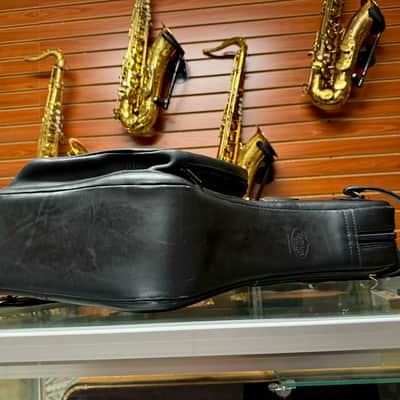 Reunion Blues San Francisco Leather Alto Saxophone Case w/ LARGE POCKET! image 16