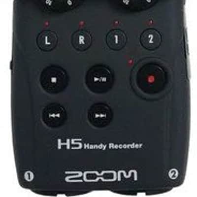 Zoom H5 Handy Recorder Four-Track Portable Recorder,Headphones,16 GB SD card,rechargeable Batteries and Microfiber Cloth image 2