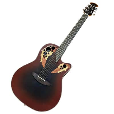 Ovation Celebrity Elite CE44-RRB-G Mid Cutaway Acoustic-Electric Guitar image 1