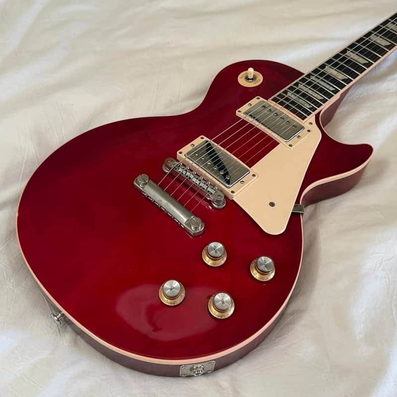 Gibson Les Paul Standard - Heritage Cherry Red - Eric Clapton, George Harrison "Lucy" Vibe - Free Pro Setup image 1