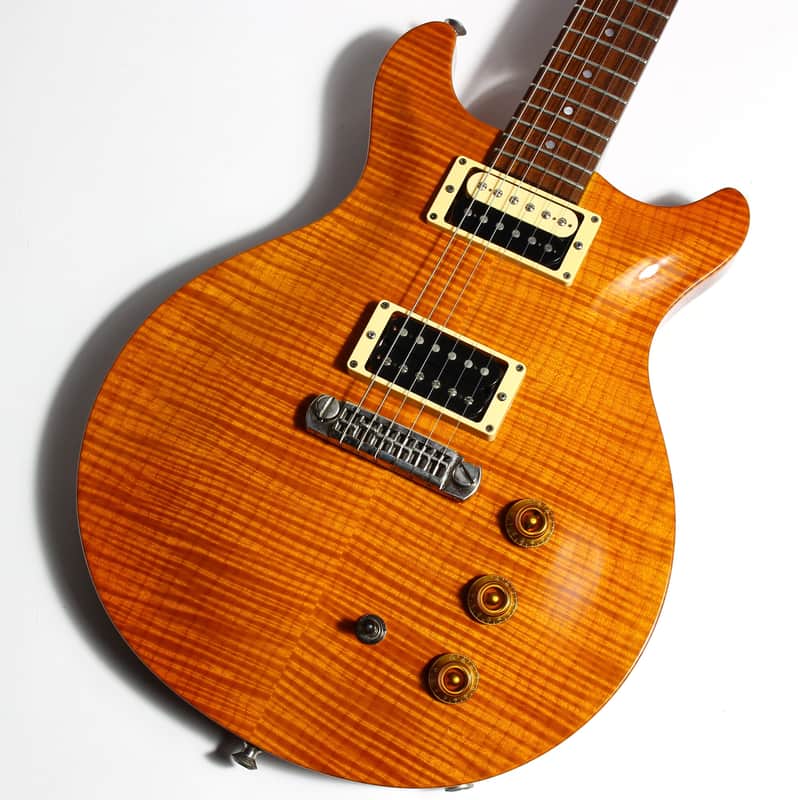 1995 Hamer USA Studio Archtop Amber Double Cutaway Electric Guitar - w/ Original Case - AMAZING! image 1