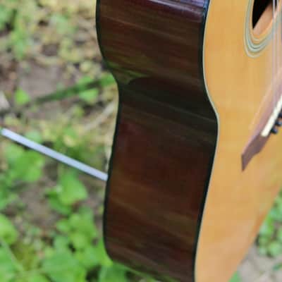 Yamaha FG-75 acoutic guitar Nippon Gakki 1970's - natural image 5
