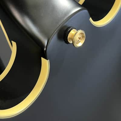 Epiphone Emily Wolfe Sheraton w/ PICKGUARD / Black Aged Gloss w/EpiLite Case Excellent image 17
