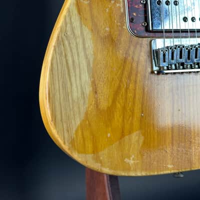 Vintage 1977 Fender Telecaster Deluxe Natural w/Non-Original Case TSU22958 image 8