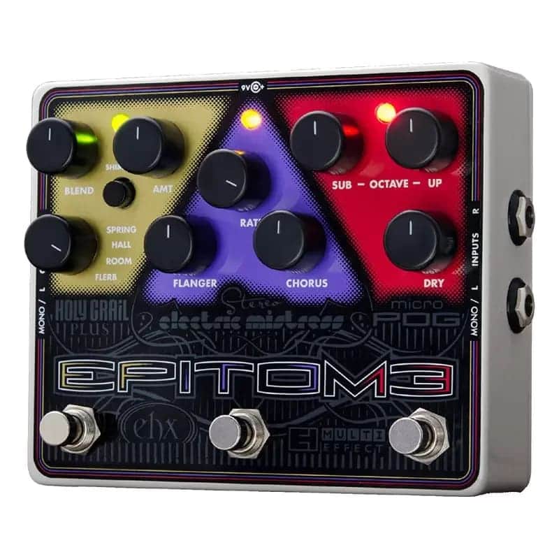 ELECTRO-HARMONIX EPITOME REVERB / FLANGER / OCTAVE MULTI-EFFECT image 1