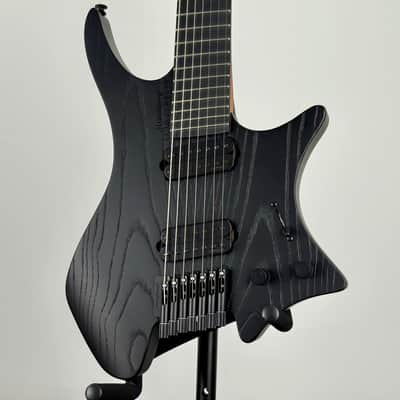 Strandberg Boden Singularity NX 7 Pitch Black 7-String Multiscale Headless Electric Guitar w/ Bag - Pitch Black image 4