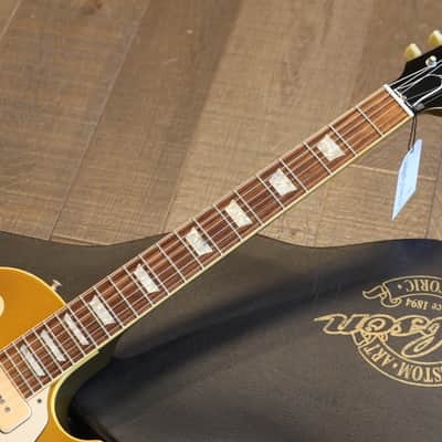 1998 Gibson Custom Shop 1956 Historic Reissue Les Paul Electric Guitar All Gold + OHSC image 7