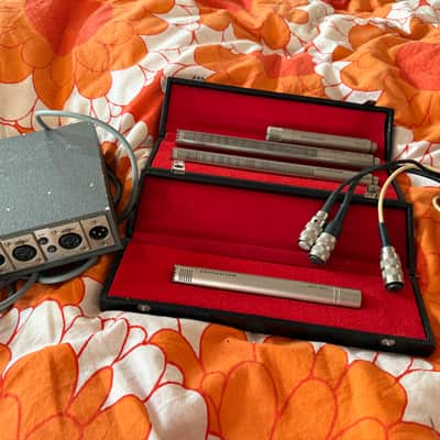 4 ( four ) Sennheiser MKH microphones + PSU / SUPERB sound!! image 2