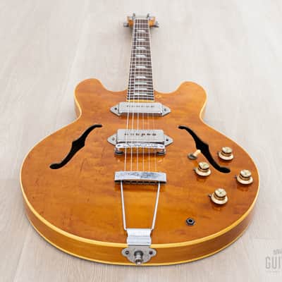 1981 Epiphone Casino Vintage Guitar Natural, Near-Mint w/ Case, Japan Matsumoku Pre-Elitist image 11