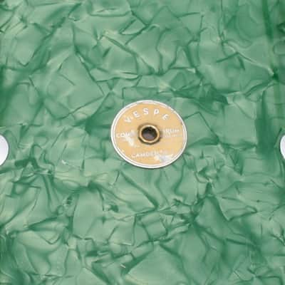 Rare 1960s VESPE combo bass drum in green marine pearl combo bass drum in green marine pearl image 4