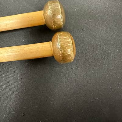 Mike Balter 9B, 5/8-Inch Brass Bell Mallets, 13-1/8" Birch Handle - EXCELLENT #1 image 3