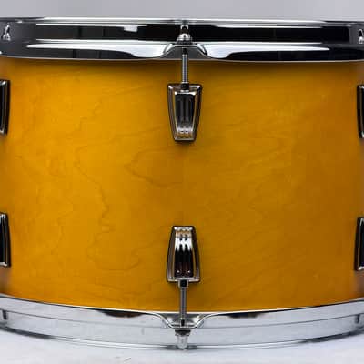 Ludwig USA 20/12/14" Neusonic Downbeat Outfit - VIDEO Satin Golden Slumbers w/ Maxwell Ludwig Rail image 14