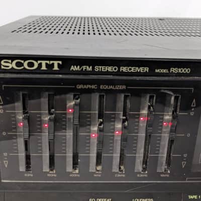 H.H. Scott RS-1000 AM/FM Stereo Receiver - Black image 6