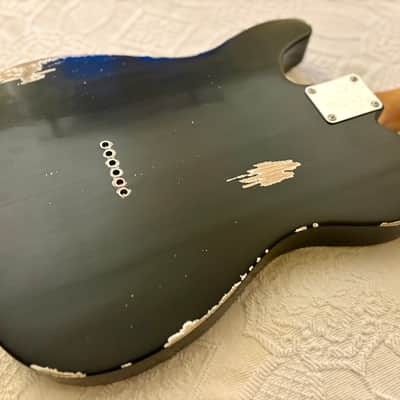 Heavy Relic Aged Black Custom Esquire image 9