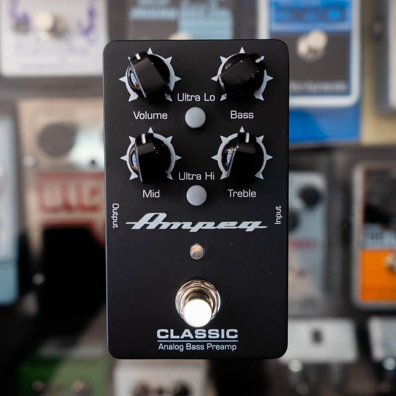 Ampeg Classic Analog Bass Preamp Pedal image 1