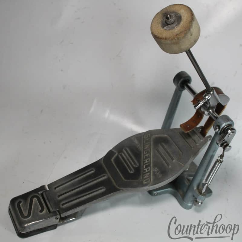 *Slingerland Tempo King Bass Drum Pedal Chicago Vintage 60s Sound King Aluminum* image 1