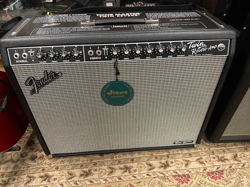 Fender Tone Master Twin Reverb 2-Channel 85-Watt 2x12" Digital Guitar Combo 2019 - Present - Black image 1