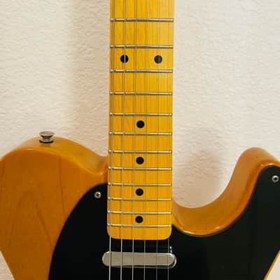 Partscaster By Rocker C Guitars ‘51 Telecaster Style USA & MIJ Parts Nitro Lacquer 2026 - Trans Amber Nitro Lacquer image 15
