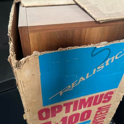 Realistic Optimus T-100 speakers image 7