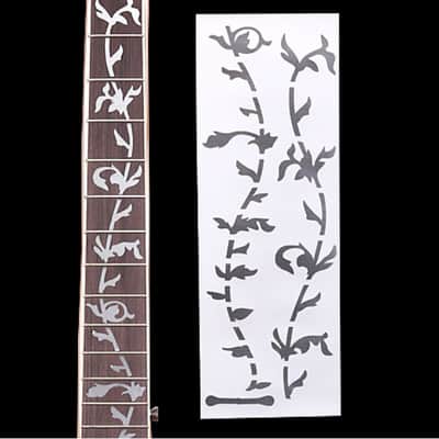 Fretboard Markers Inlay Sticker Decal for Guitar & Bass ,White Pearl (The Tree) image 5