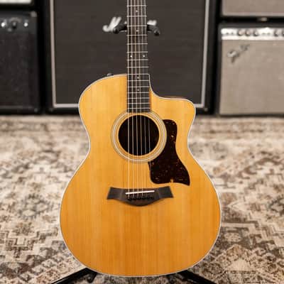 Taylor 214ce-K Grand Auditorium Acoustic/Electric Guitar with Gig Bag image 3