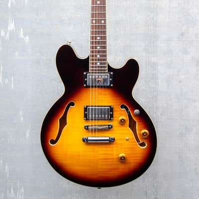 Used Vintage ( John Hornby Skewes) AV3 Semi-Hollow Electric - Sunburst image 3