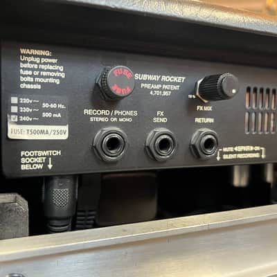 Mesa Boogie Subway Rocket Reverb 2-Channel 20-Watt 1x10" Combo image 7