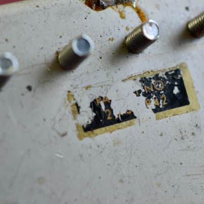 Vintage 1967 Gibson Patent Sticker T-top Humbucking Pickup 7.20k Les Paul SG STD image 9