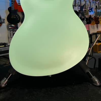 Fender Tom DeLonge Starcaster Semi-hollowbody Electric Guitar - Satin Surf Green FREE PLEK! 467 image 7